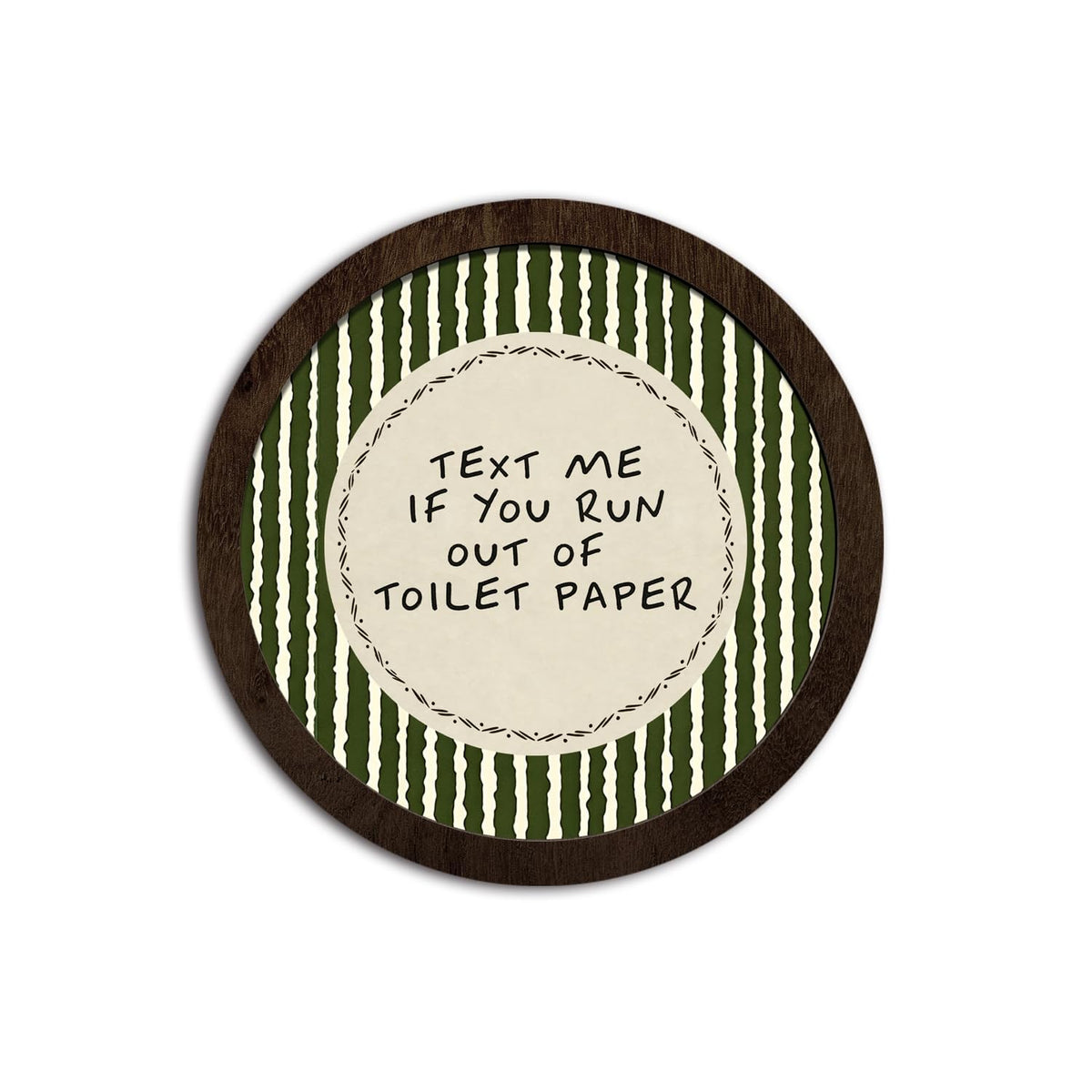 CFFJLHN I See London I See France Bathroom Sign, Bathroom Wall Decor