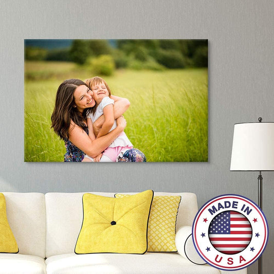 wall26 Custom Canvas Wall Art, Personalized Photo to Canvas - 24"" x36