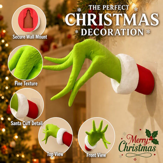 3D Printed Christmas Decorations Indoor Outdoor Wall Mount Hand Ornament