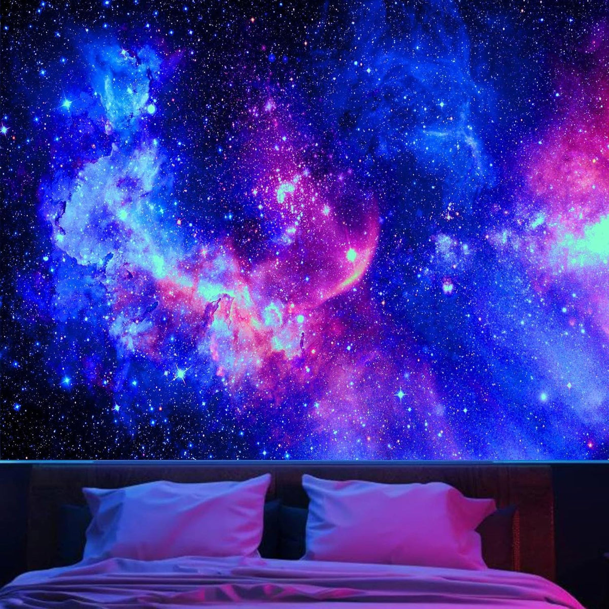 Apdidl Galaxy Wall Tapestry, Outer Space Themed Party Decorations Backdrop