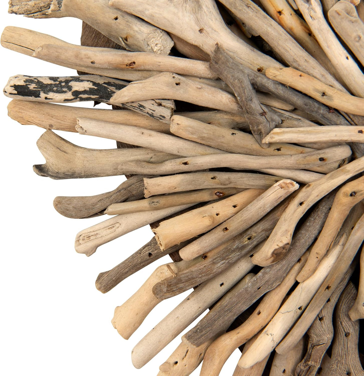 Creative Co-Op Driftwood Heart Shaped Wall Décor