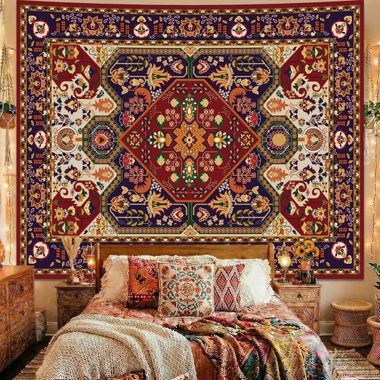 Apdidl Boho Hippie Wall Tapestry for Bedroom, Mandala Indian Tapestries
