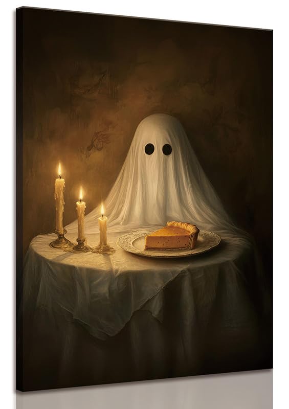 ILLBDR Halloween Three Witches Canvas Wall Art Poster 12x16 inch