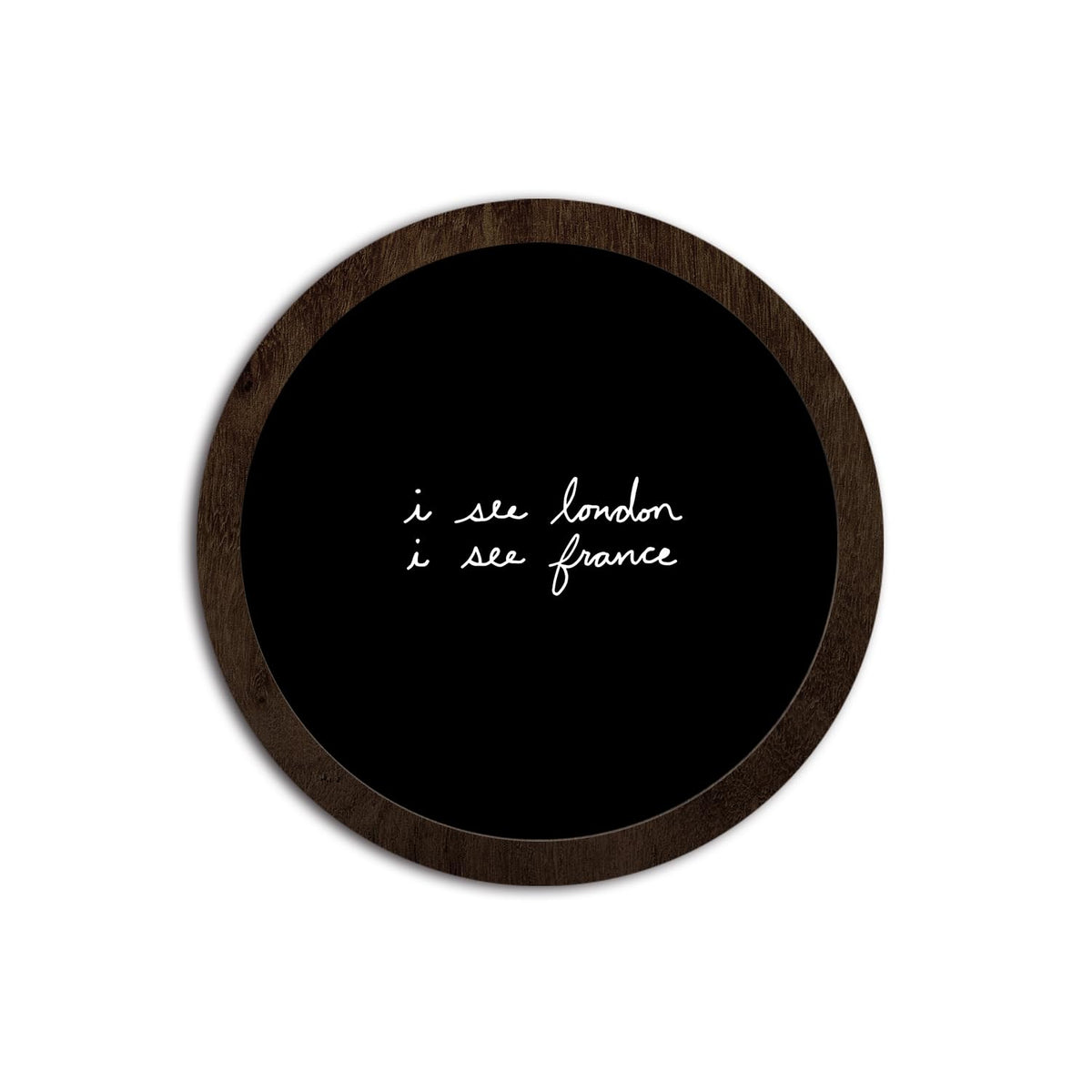 CFFJLHN I See London I See France Bathroom Sign, Bathroom Wall Decor