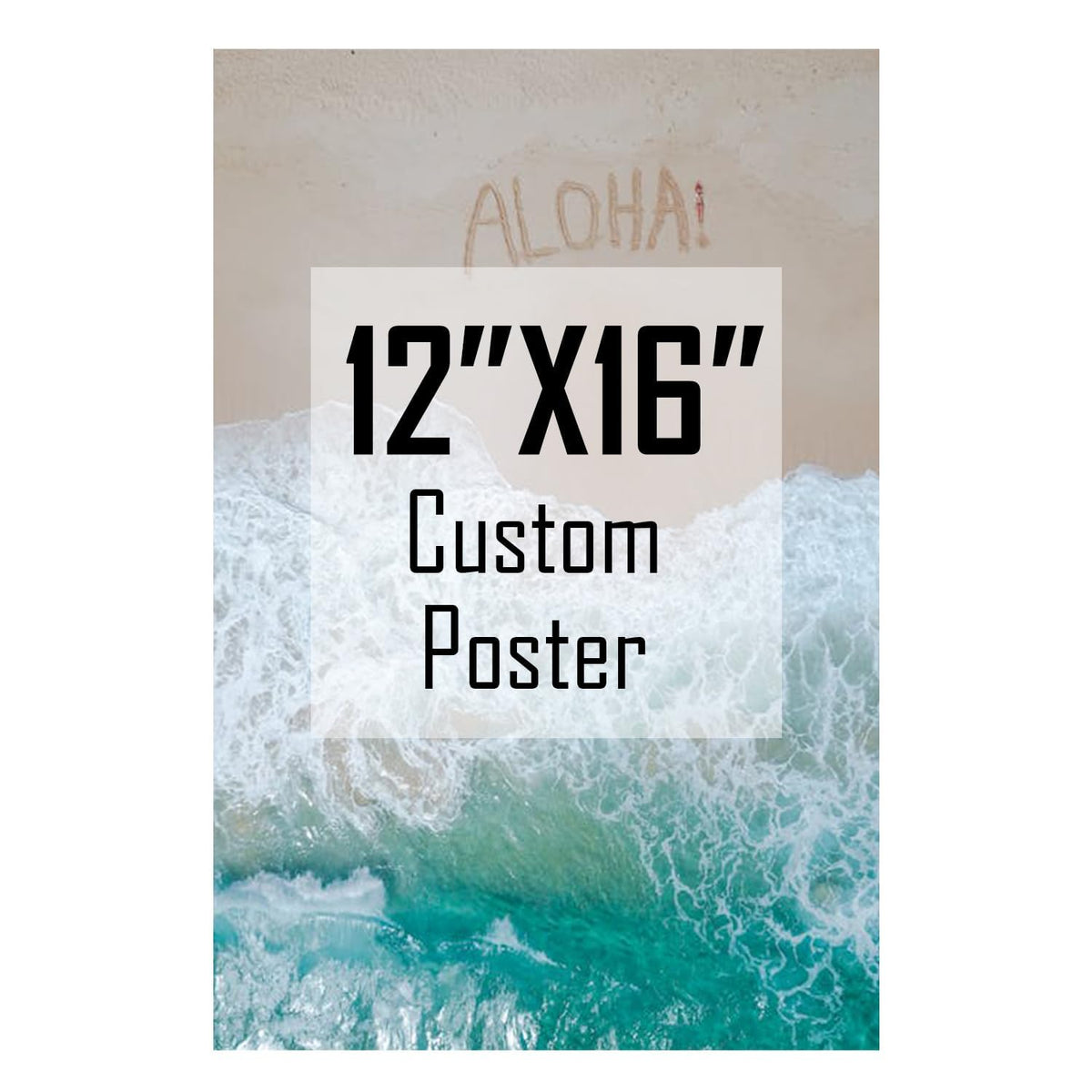 ZXDZSM Personalized Custom Canvas Poster(Unframe,24"X36"): Upload Your Image/Photo - Custom Personalized Photo to Poster Printing, Wall Art Prints ﻿