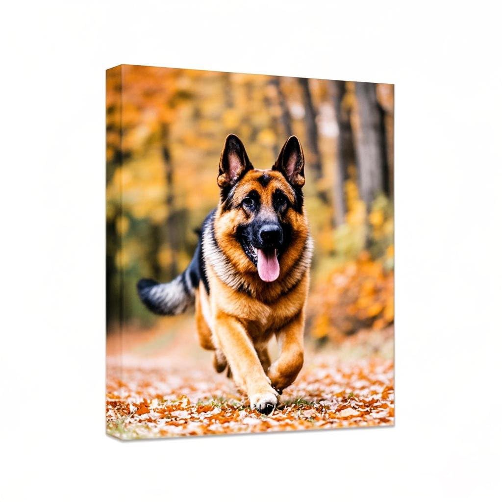 Personalized Photo to Canvas Print - Canvas Prints With Your Photos on Custom Wall Art for Bedroom, Living Room, Wedding Baby Pet Family Picture Framed Wall Art (6" W x 8" H)
