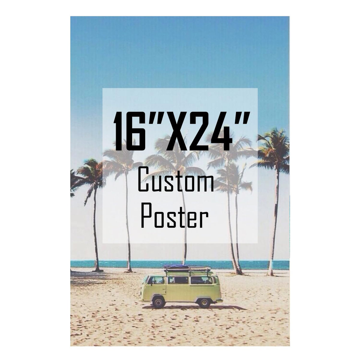 ZXDZSM Personalized Custom Canvas Poster(Unframe,24"X36"): Upload Your Image/Photo - Custom Personalized Photo to Poster Printing, Wall Art Prints ﻿