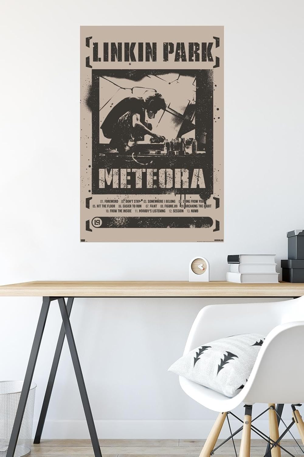 Linkin Park - Meteora Wall Poster, 34L" x 22.4W", Unframed Version