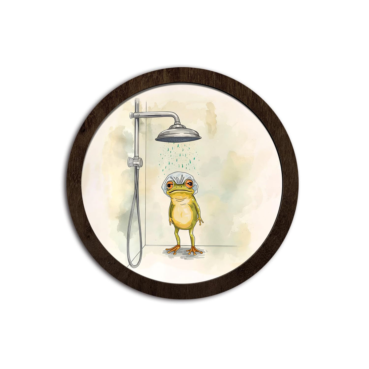 CFFJLHN I See London I See France Bathroom Sign, Bathroom Wall Decor