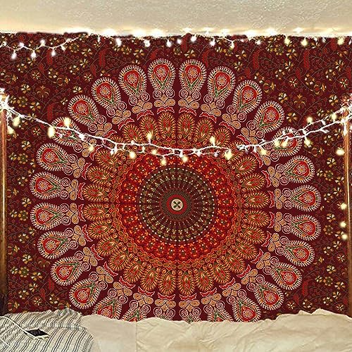 Bless International-Organic-Cotton-Purple-Pink-Handmade-Mandala-Tapestry