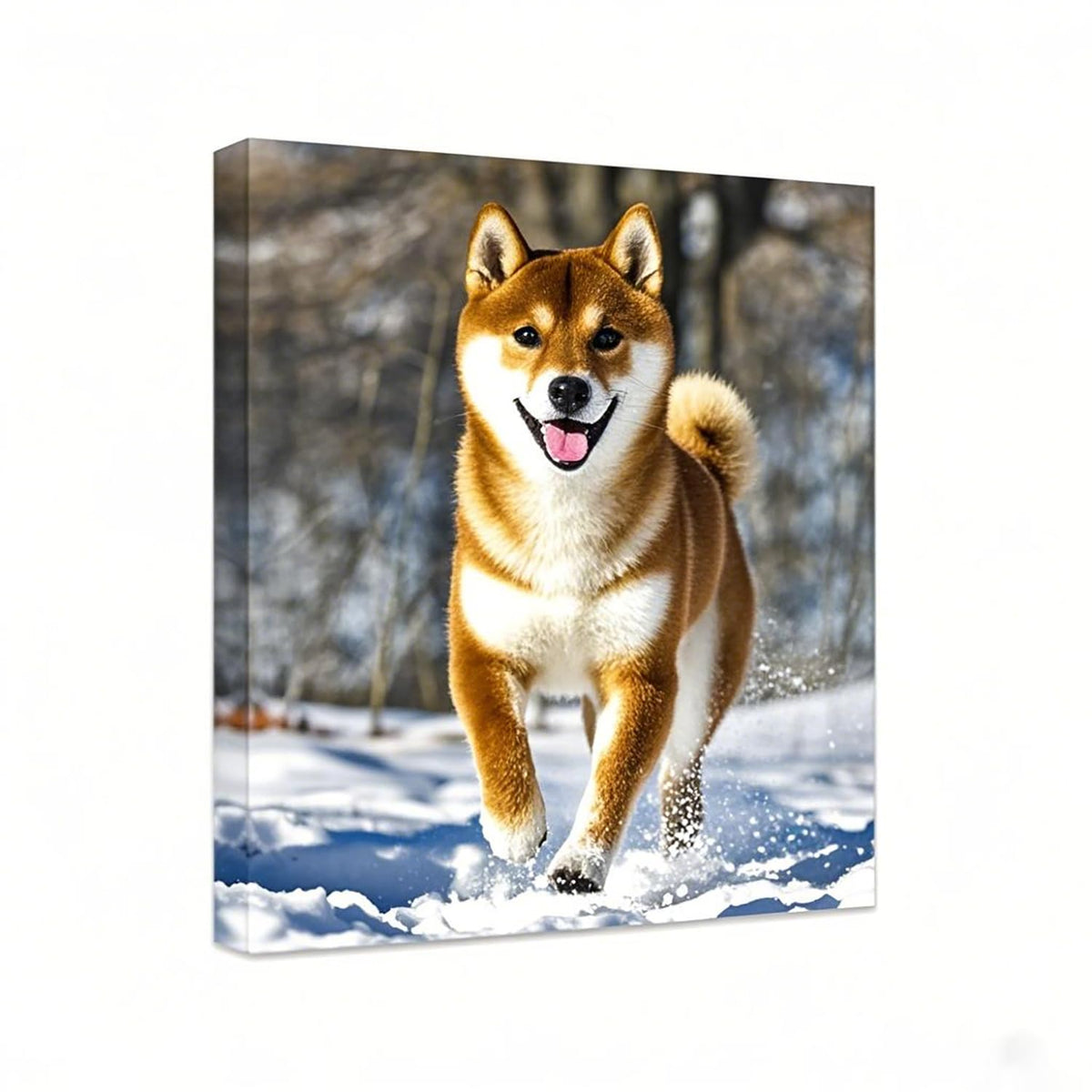 Personalized Photo to Canvas Print - Canvas Prints With Your Photos on Custom Wall Art for Bedroom, Living Room, Wedding Baby Pet Family Picture Framed Wall Art (6" W x 8" H)