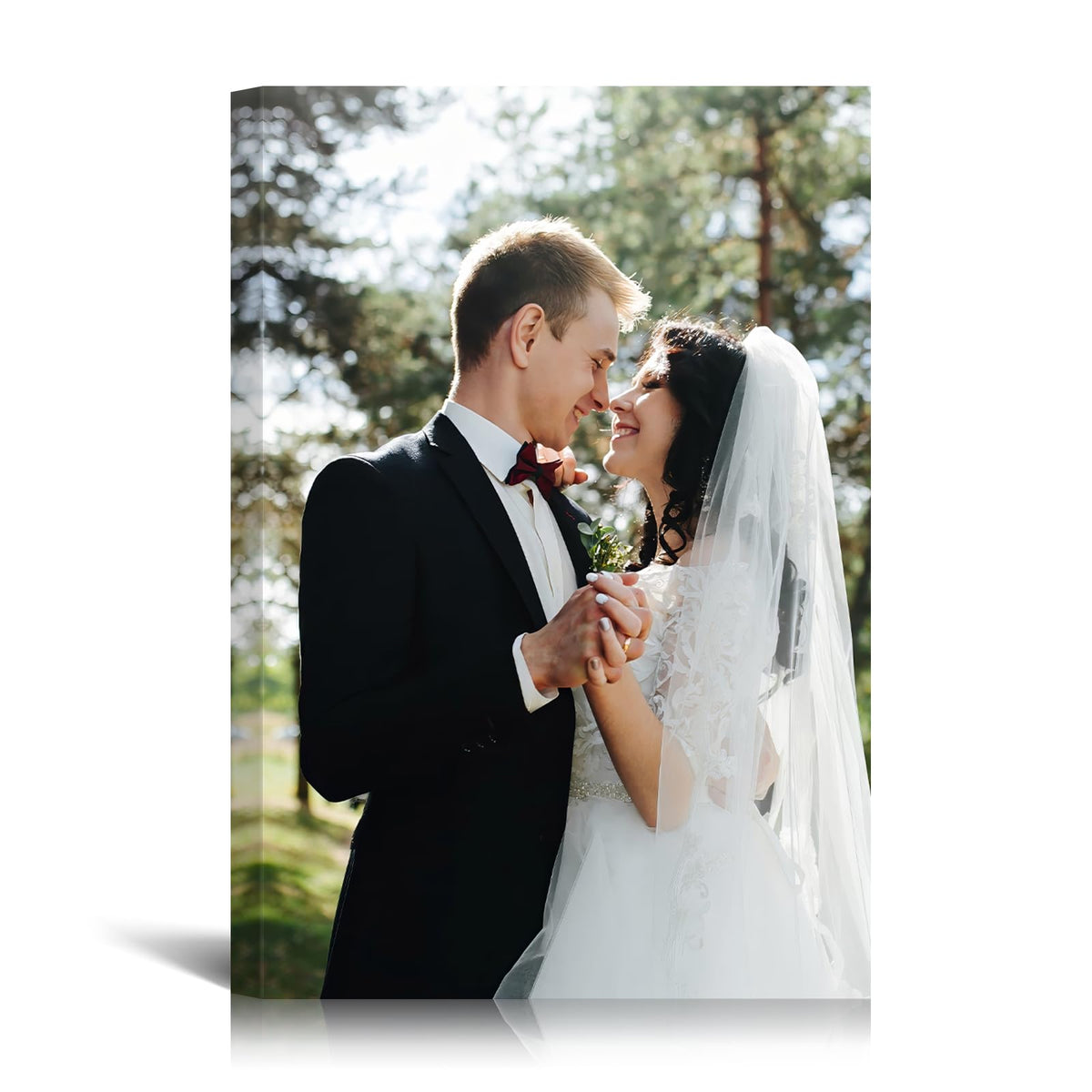 Custom Canvas Prints with Your Photo, Personalized Picture Wall Art 8x10in