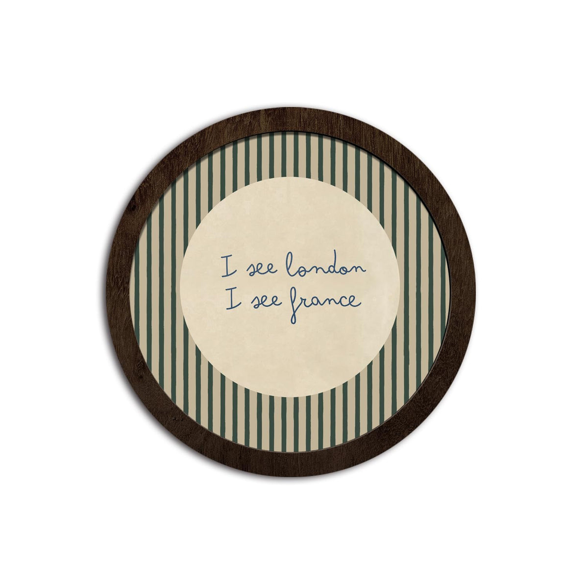 CFFJLHN I See London I See France Bathroom Sign, Bathroom Wall Decor