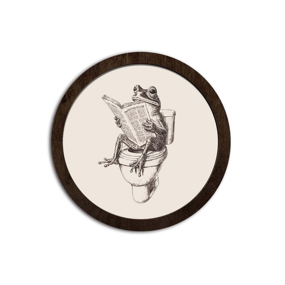CFFJLHN I See London I See France Bathroom Sign, Bathroom Wall Decor