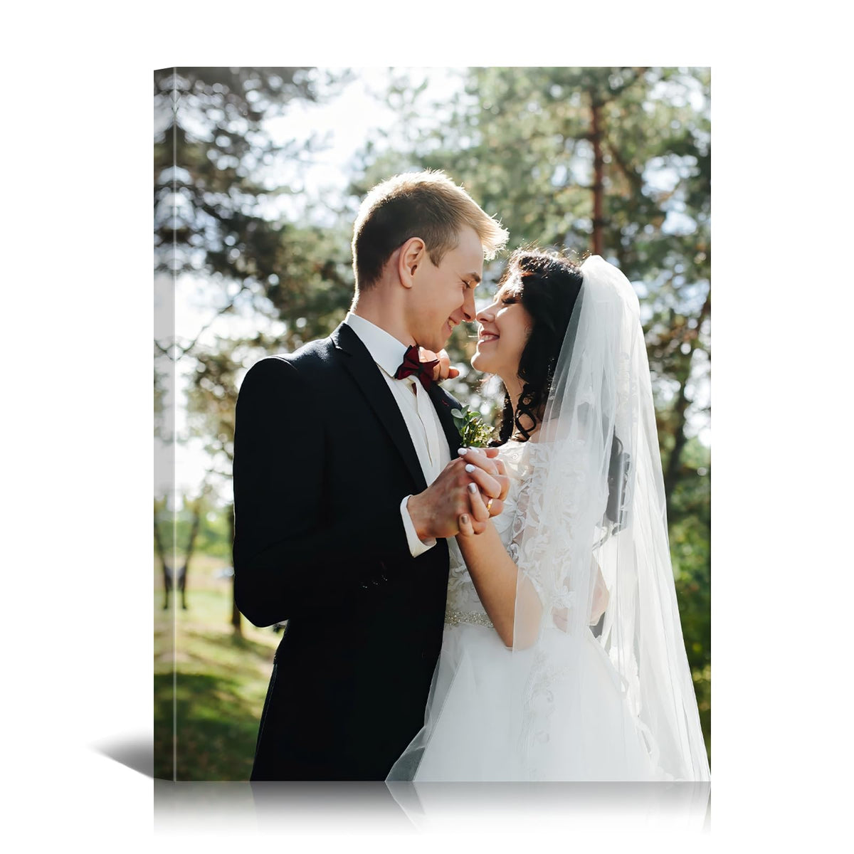 Custom Canvas Prints with Your Photo, Personalized Picture Wall Art 8x10in