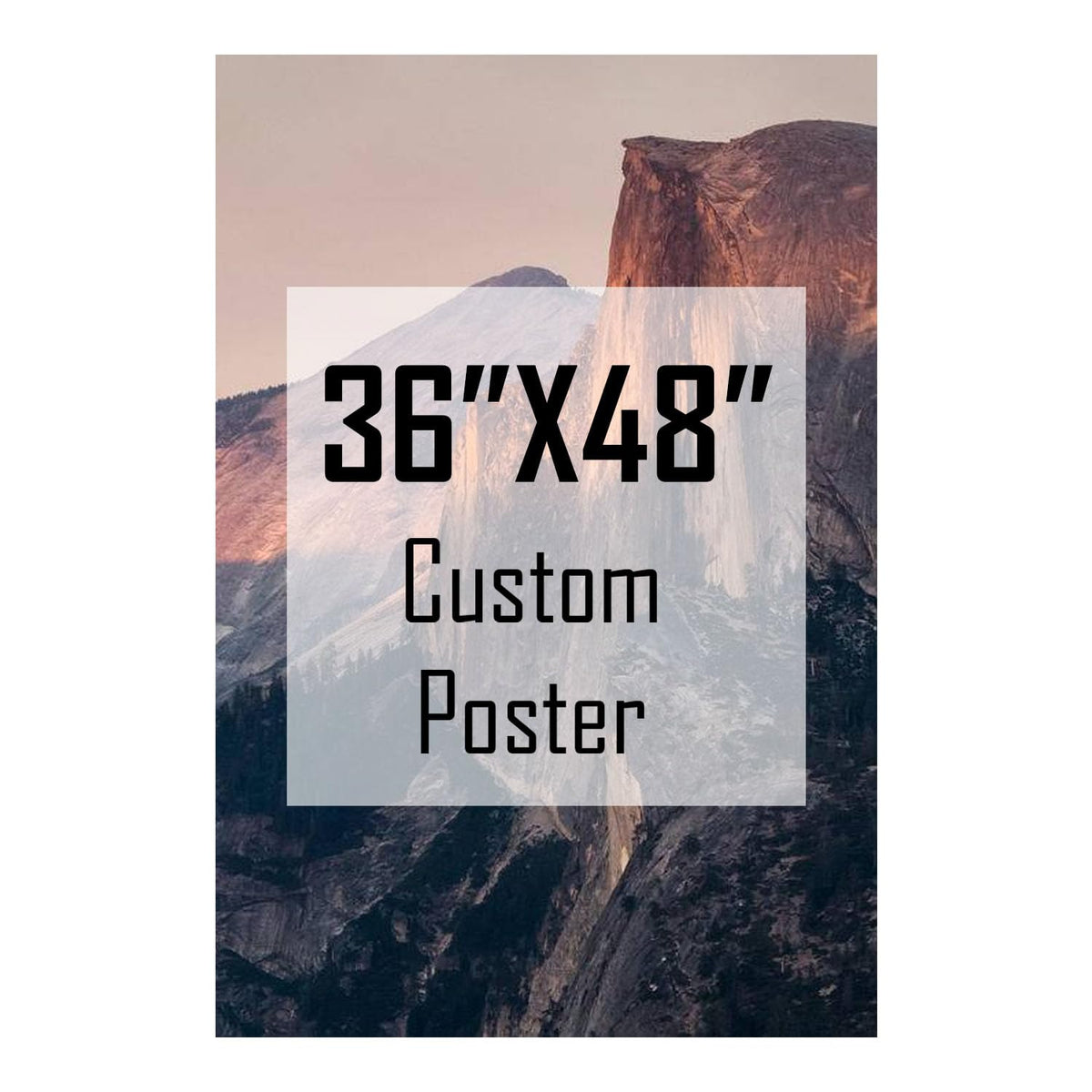 ZXDZSM Personalized Custom Canvas Poster(Unframe,24"X36"): Upload Your Image/Photo - Custom Personalized Photo to Poster Printing, Wall Art Prints ﻿