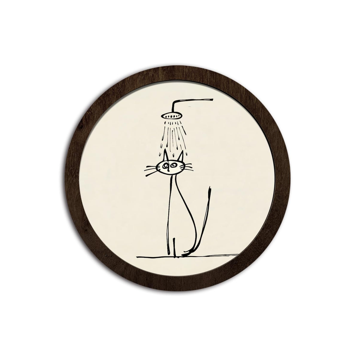 CFFJLHN I See London I See France Bathroom Sign, Bathroom Wall Decor