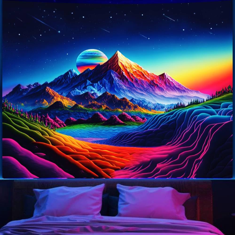 Apdidl Pink Boho Wall Tapestry for Bedroom,Mandala Bohemian Tapestries Girl