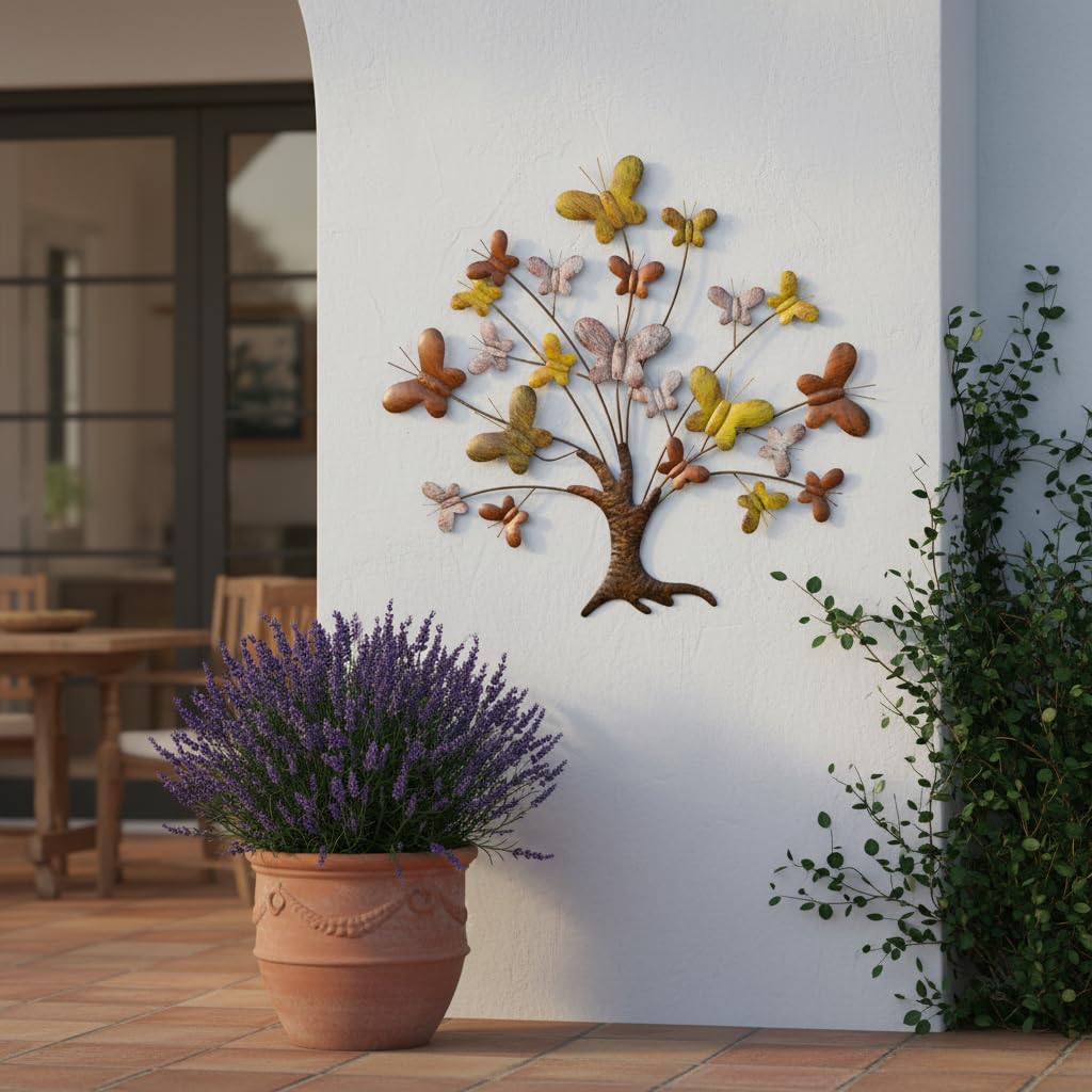 VEWOSTAR Metal Tree of Life Wall Art for Living Room Home Decor