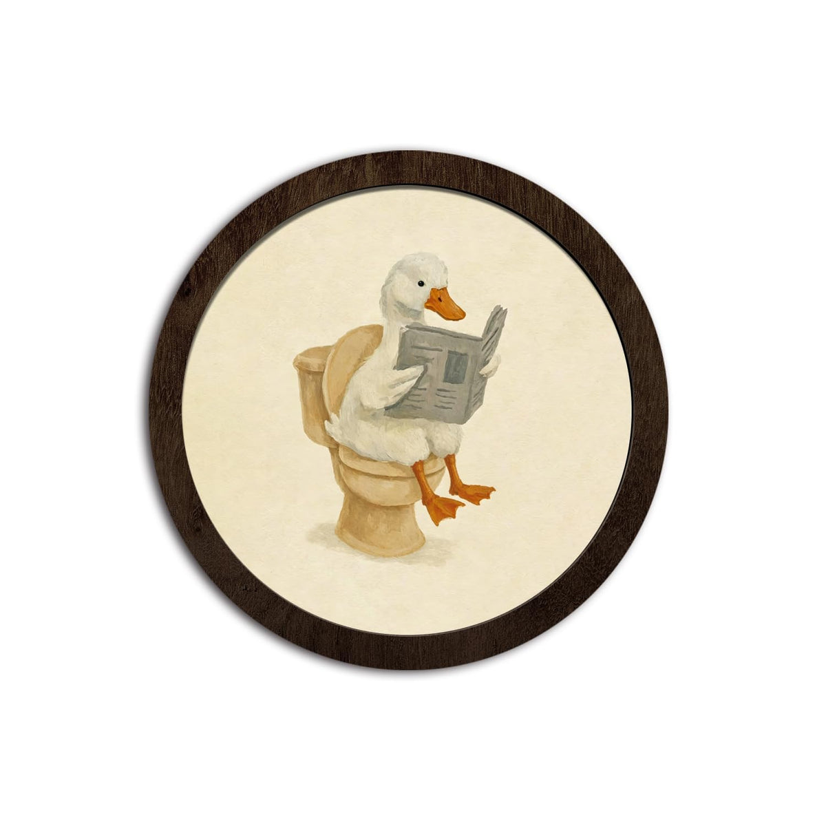 CFFJLHN I See London I See France Bathroom Sign, Bathroom Wall Decor