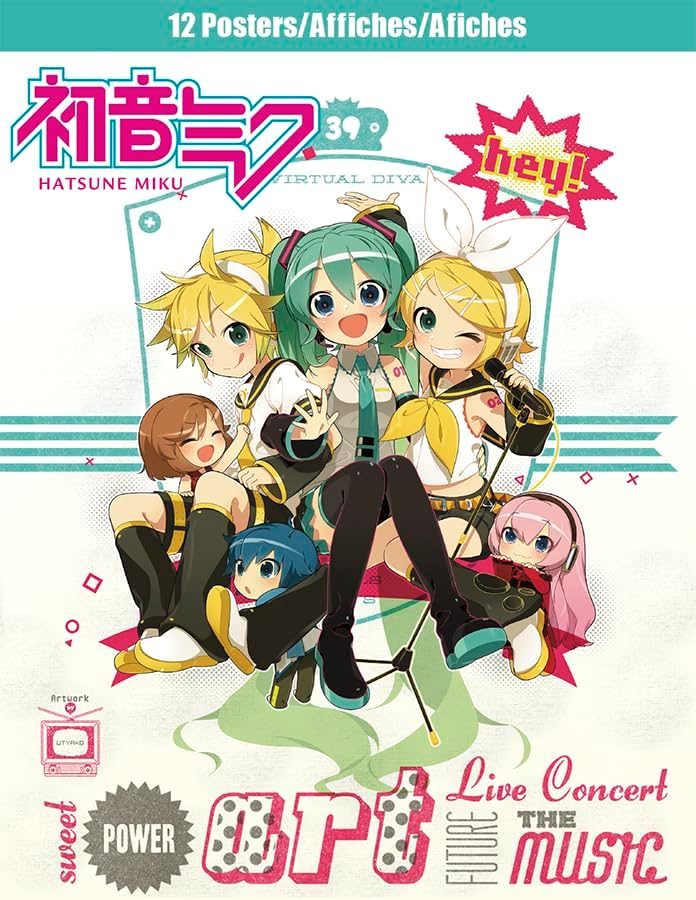 Hatsune Miku Poster Book