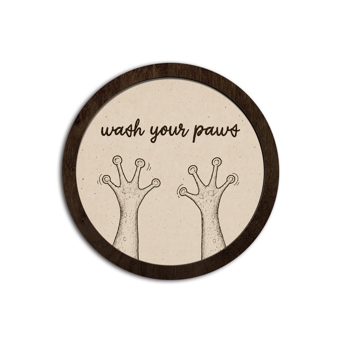 CFFJLHN I See London I See France Bathroom Sign, Bathroom Wall Decor