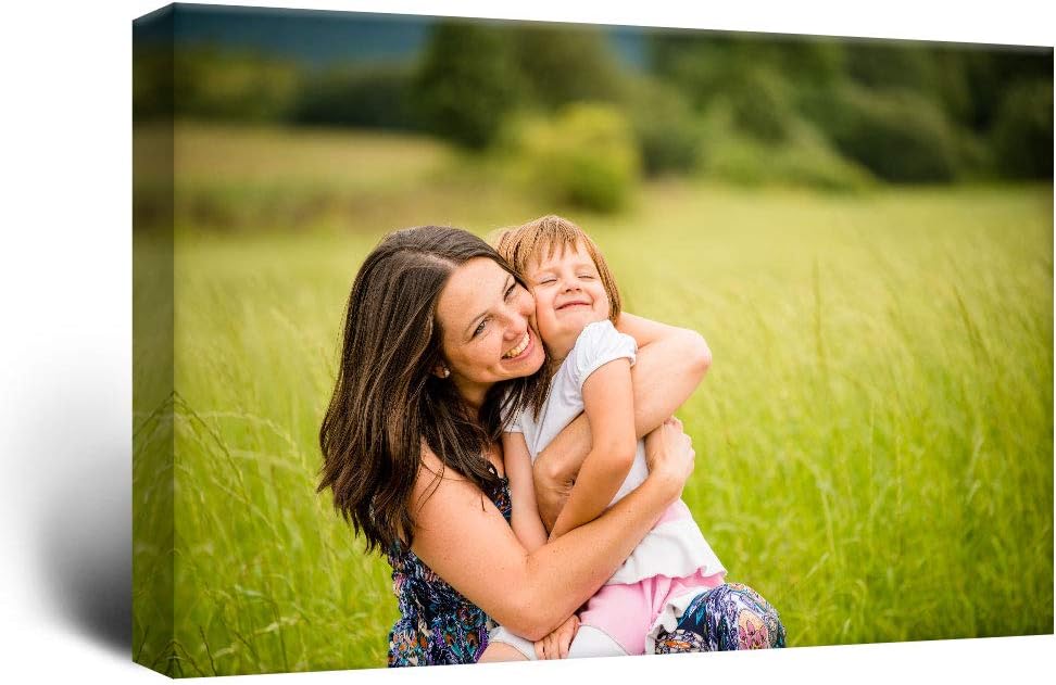 wall26 Custom Canvas Wall Art, Personalized Photo to Canvas - 24"" x36