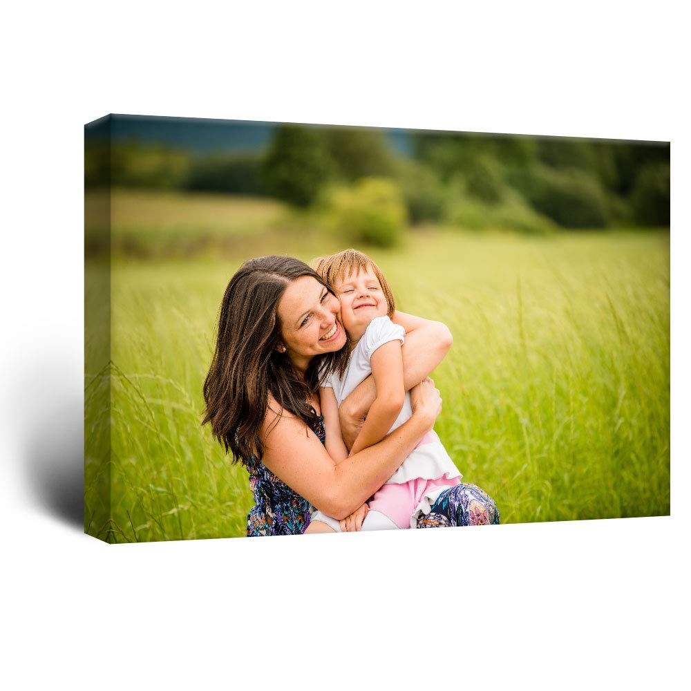 wall26 Custom Canvas Wall Art, Personalized Photo to Canvas - 24"" x36