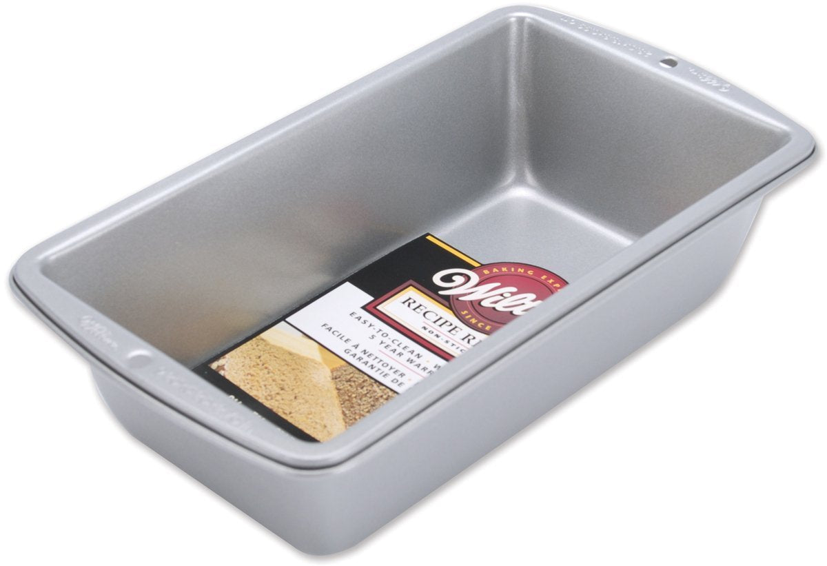 Wilton Recipe Right Loaf Pan for Baking, Mini Size, Single Cavity, Set of 3