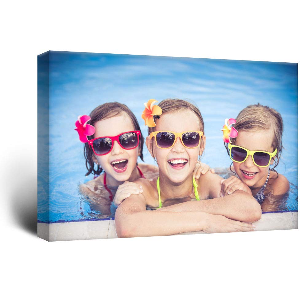 wall26 Custom Canvas Wall Art, Personalized Photo to Canvas - 24"" x36