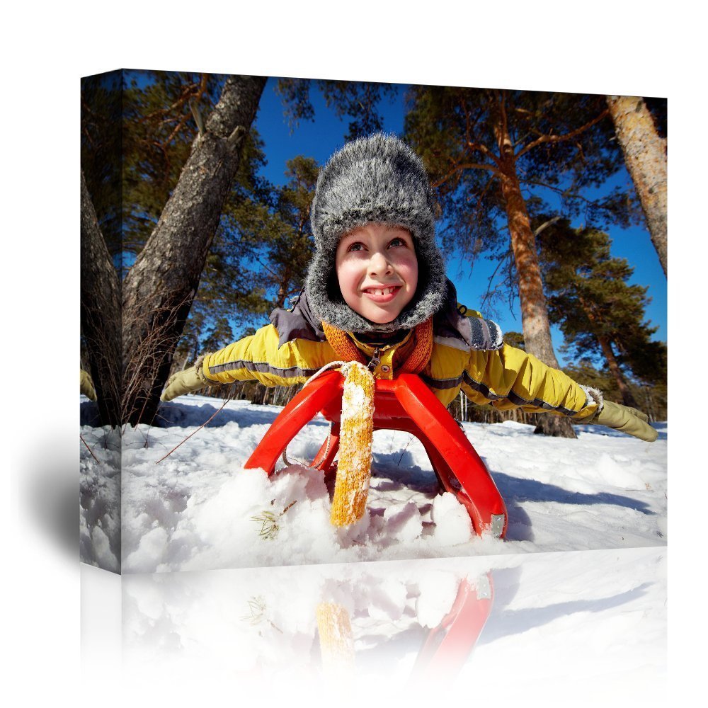 wall26 Custom Canvas Wall Art, Personalized Photo to Canvas - 24"" x36