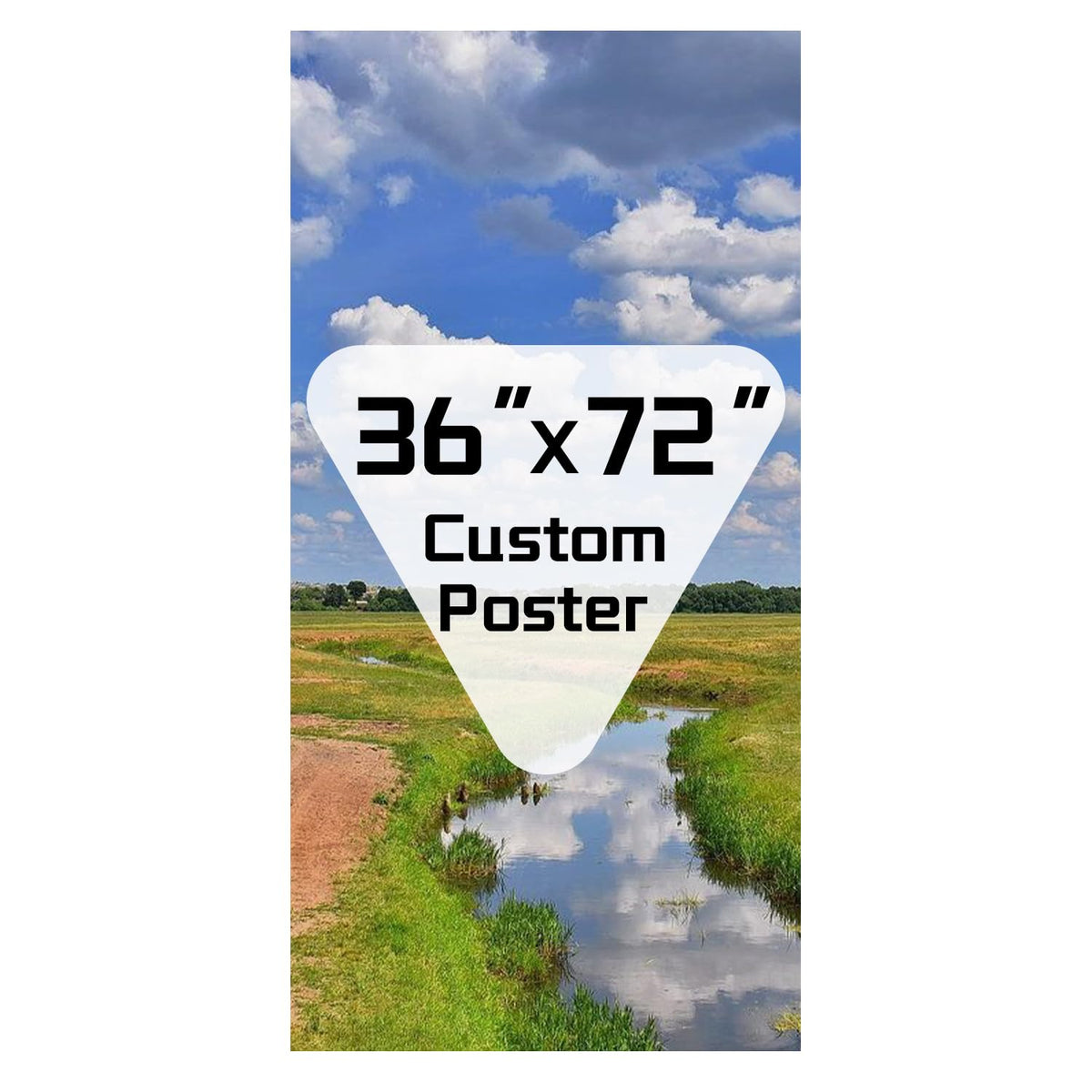 ZXDZSM Personalized Custom Canvas Poster(Unframe,24"X36"): Upload Your Image/Photo - Custom Personalized Photo to Poster Printing, Wall Art Prints ﻿