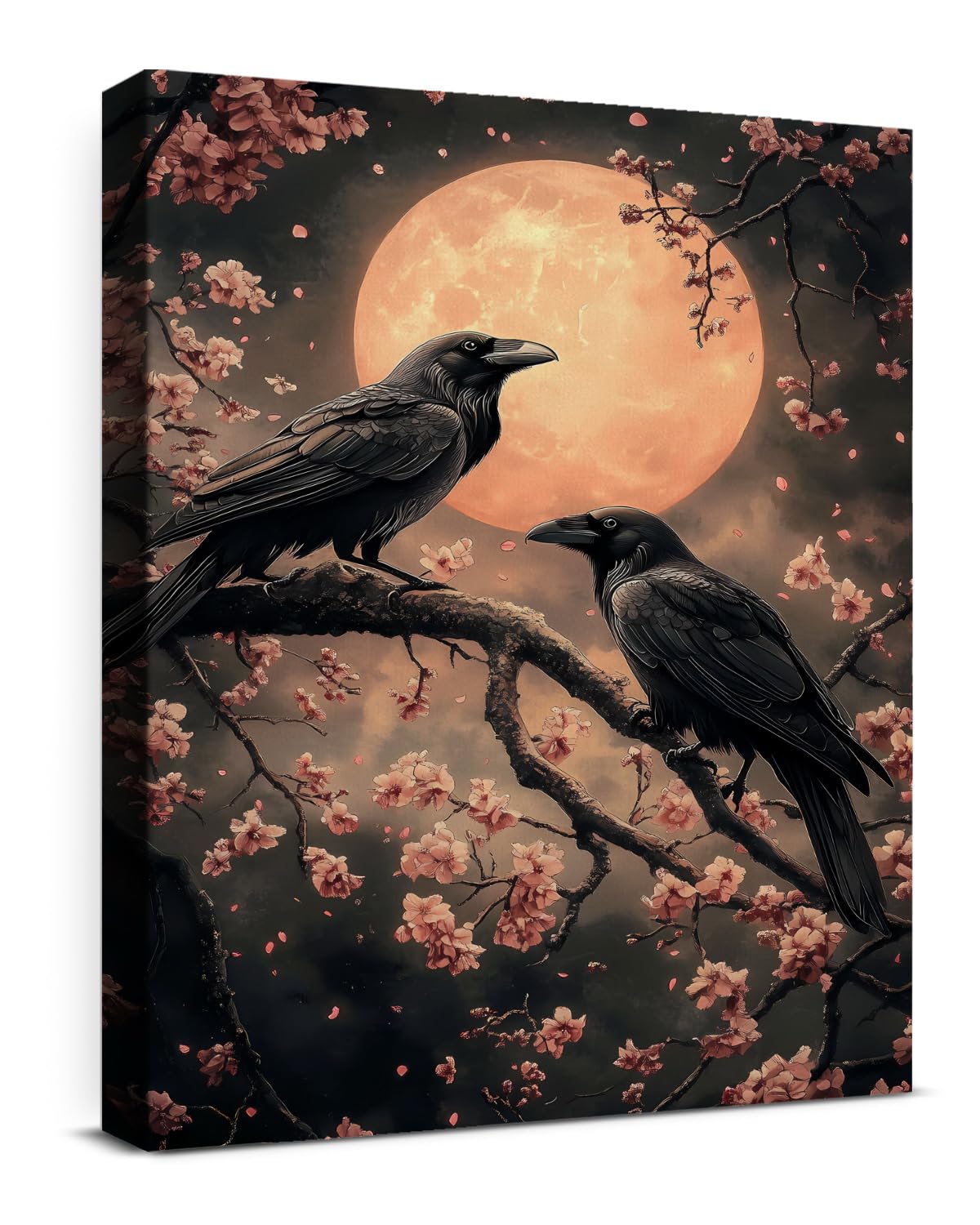 Funny Ghost Halloween Bathroom Wall Art Gothic Canvas Print Poster Framed
