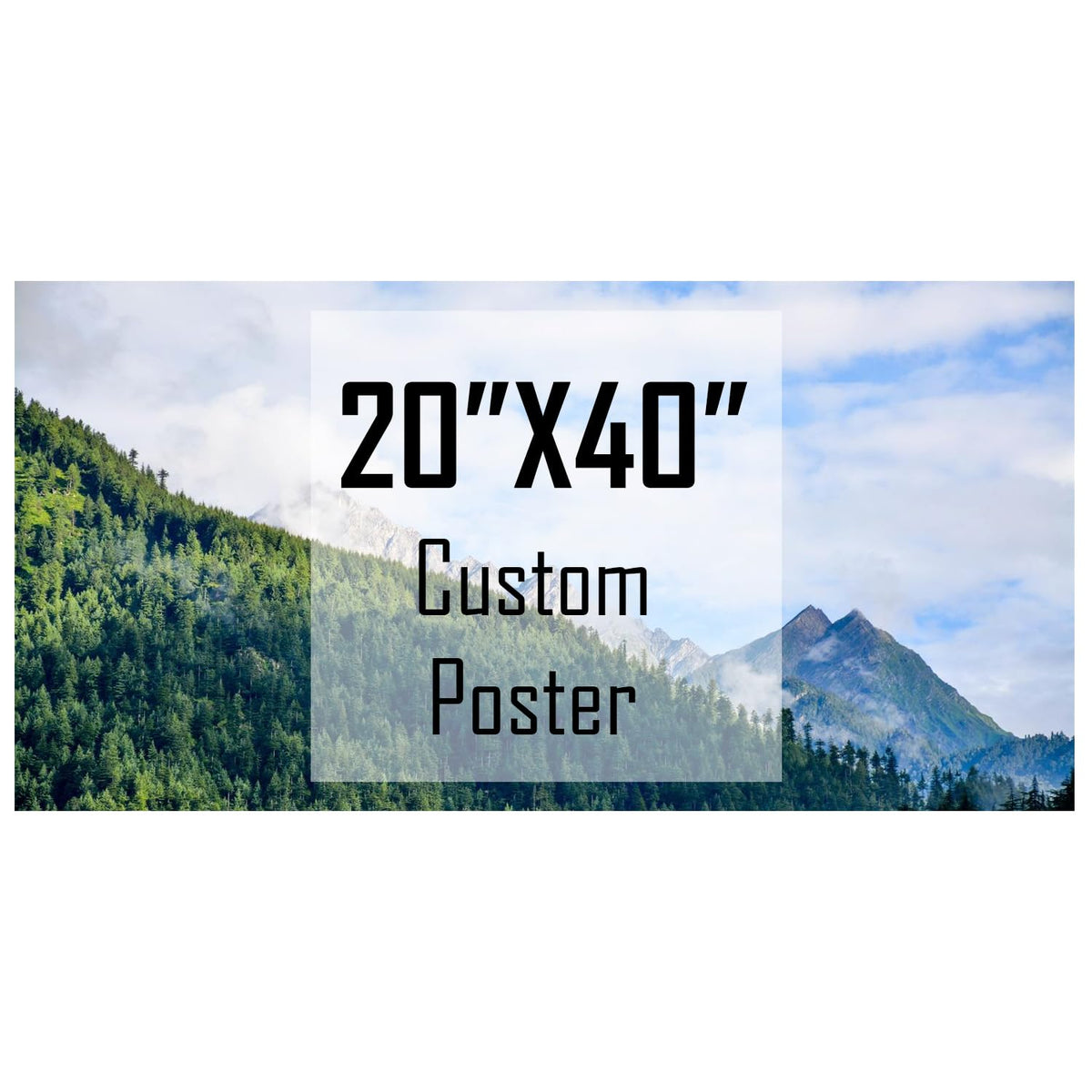 ZXDZSM Personalized Custom Canvas Poster(Unframe,24"X36"): Upload Your Image/Photo - Custom Personalized Photo to Poster Printing, Wall Art Prints ﻿