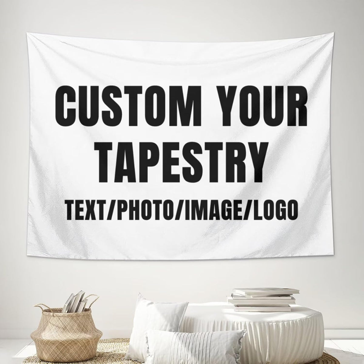 Personalized Tapestry Custom Tapestry Upload Images Banners and Signs Customize For Bedroom Tapestrys Decor Living Room Home