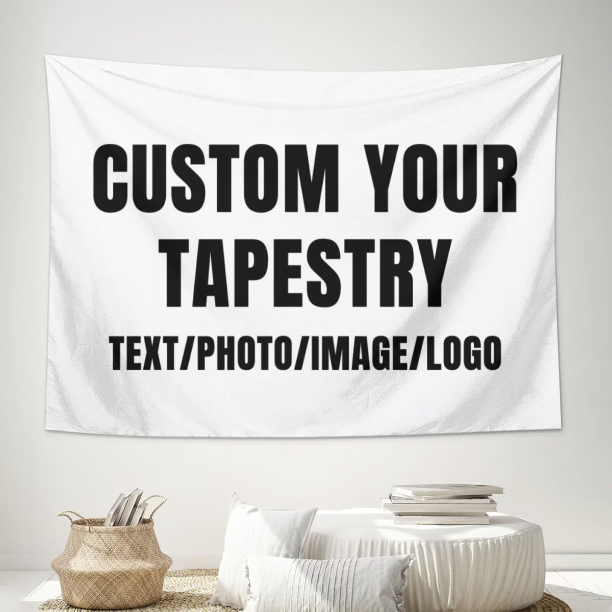 Personalized Tapestry Custom Tapestry Upload Images Banners and Signs Customize For Bedroom Tapestrys Decor Living Room Home