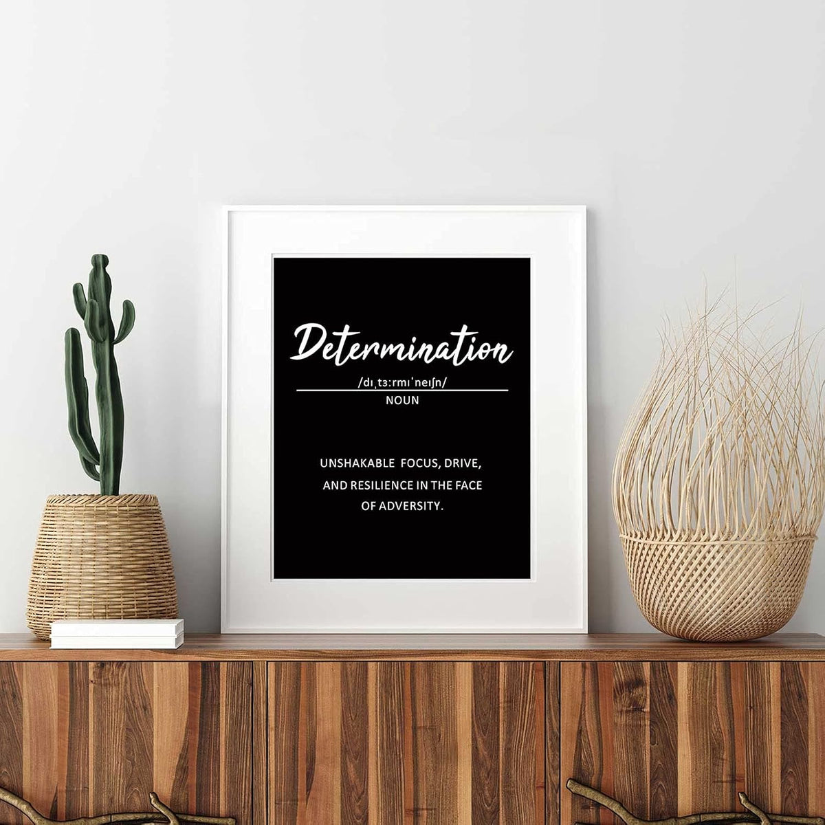 Outus 9 Inspirational Wall Art Prints for Classroom Office, 8x10, Unframed