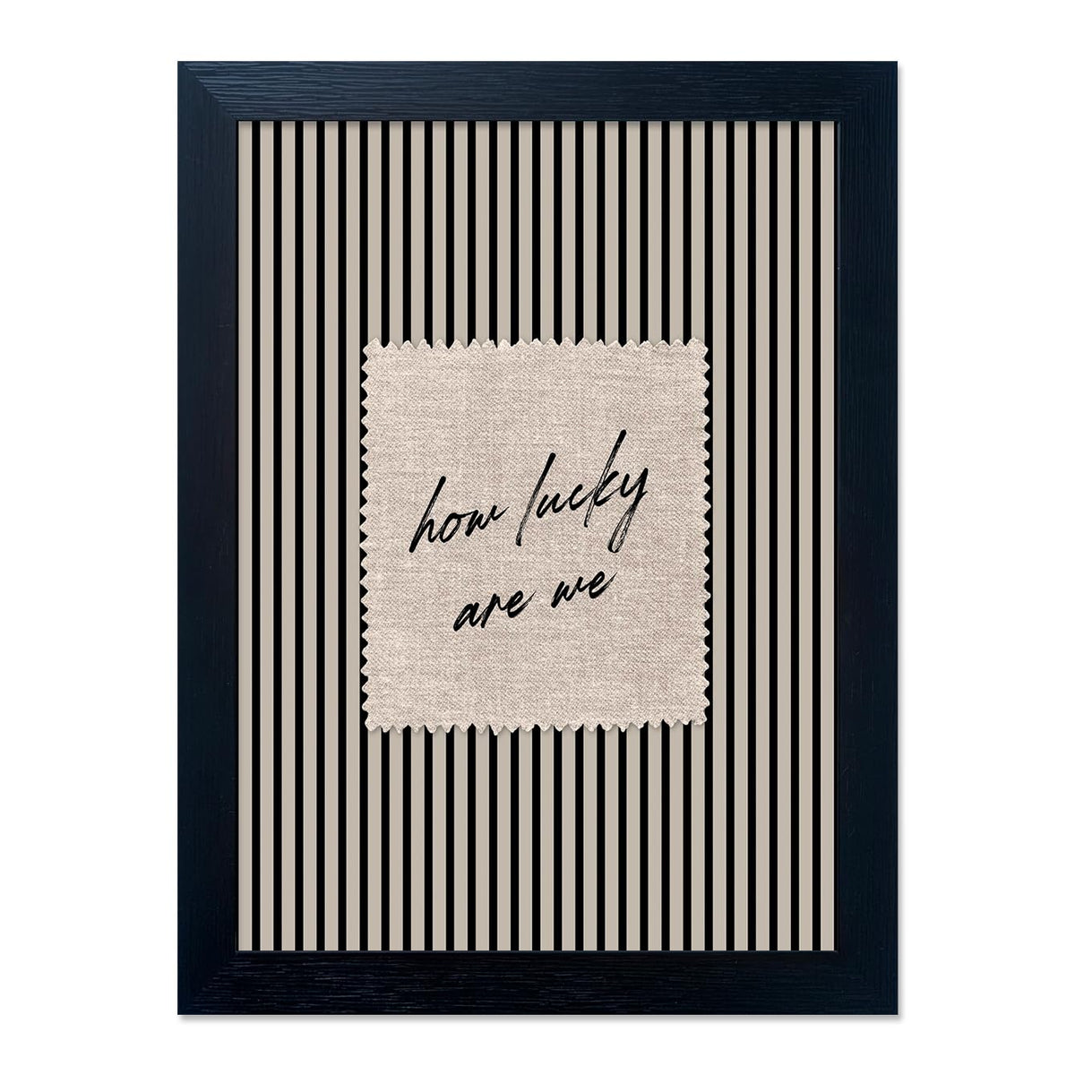 Black and White Bathroom Wall Art You Look So Good Framed Black Striped Bathroom Decor Modern Minimalist Canvas Print Painting Artworks for Wall