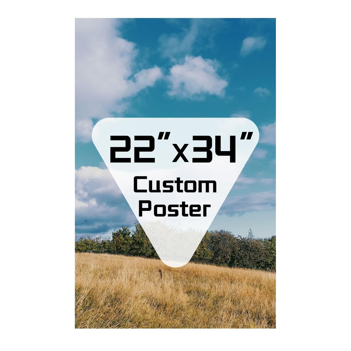 ZXDZSM Personalized Custom Canvas Poster(Unframe,24"X36"): Upload Your Image/Photo - Custom Personalized Photo to Poster Printing, Wall Art Prints ﻿