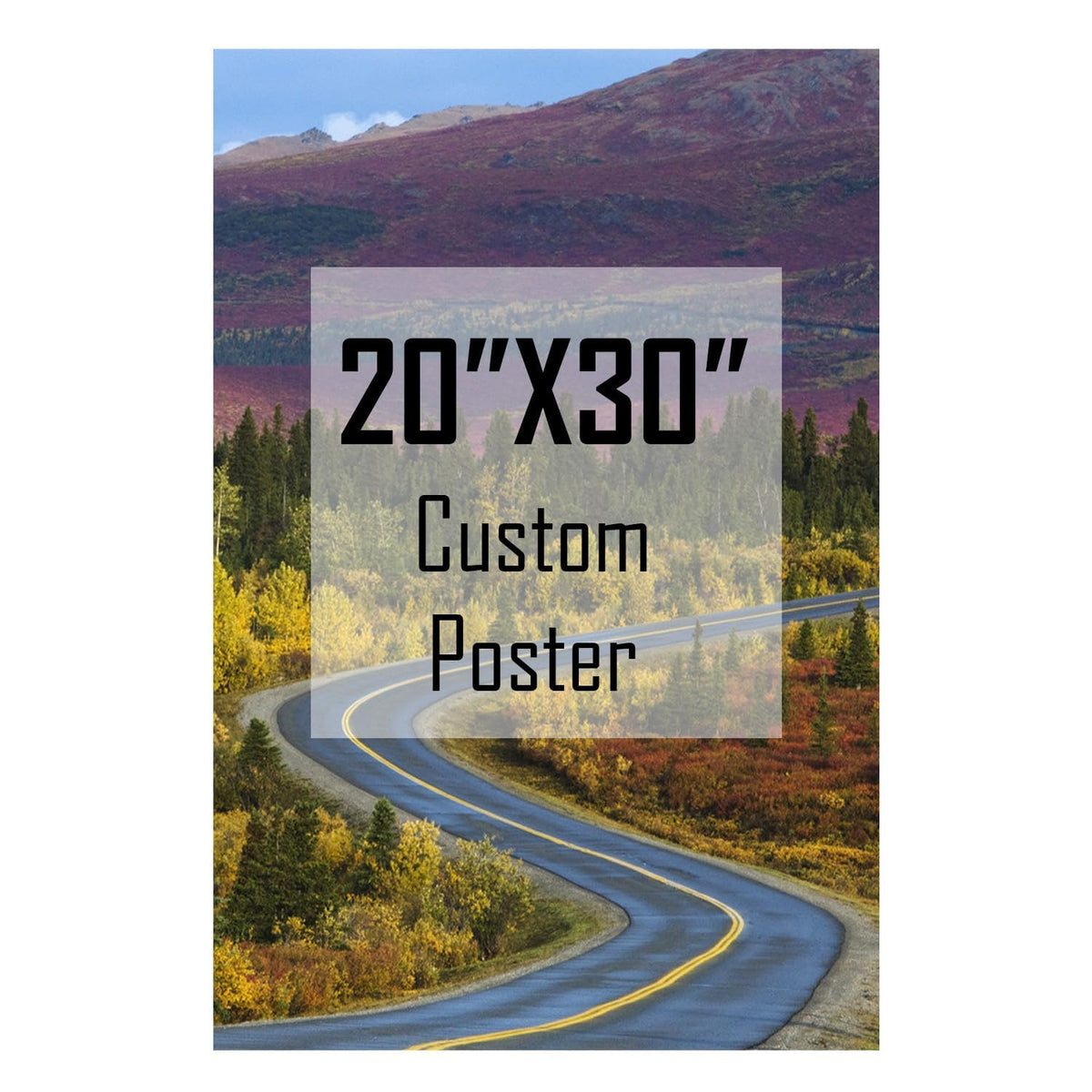 ZXDZSM Personalized Custom Canvas Poster(Unframe,24"X36"): Upload Your Image/Photo - Custom Personalized Photo to Poster Printing, Wall Art Prints ﻿