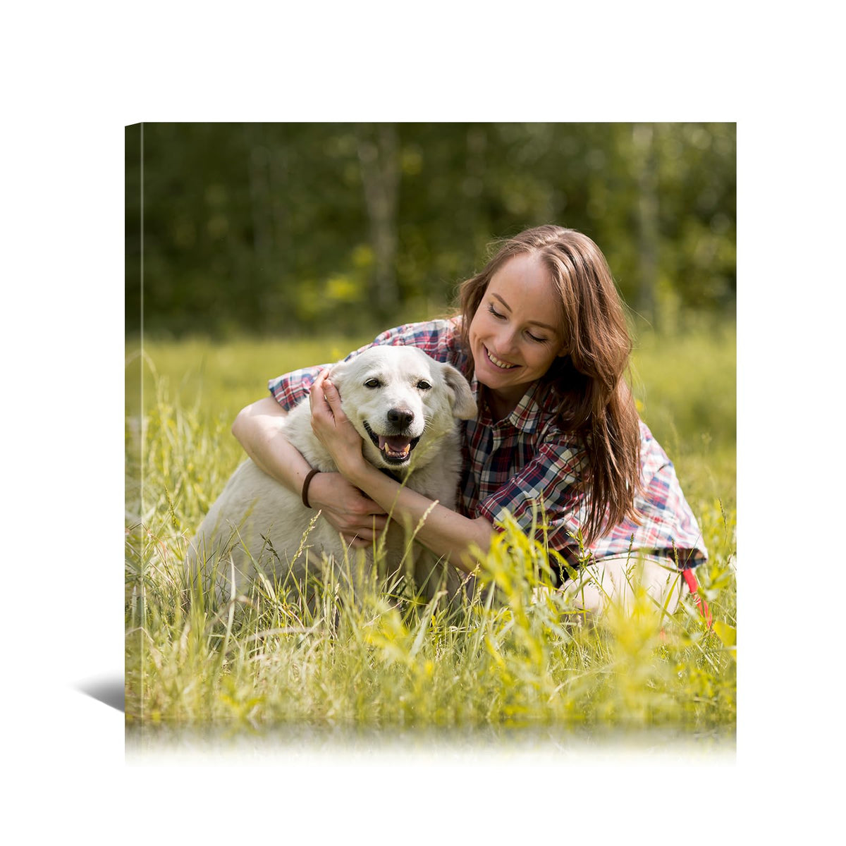 Custom Canvas Prints with Your Photo, Personalized Picture Wall Art 8x10in