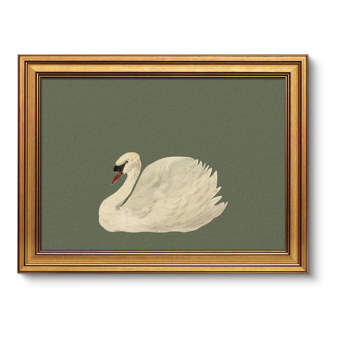 VIYYIEA Vintage Gold Framed Wall Art – Hummingbird Sketch Prints, 8x10 IN