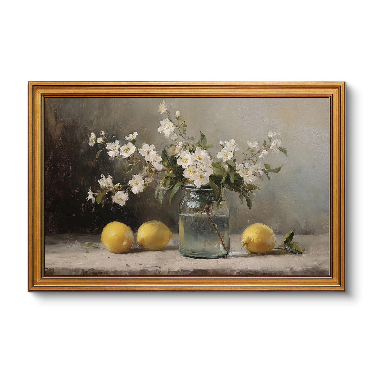 VIYYIEA Vintage Gold Framed Wall Art – Hummingbird Sketch Prints, 8x10 IN