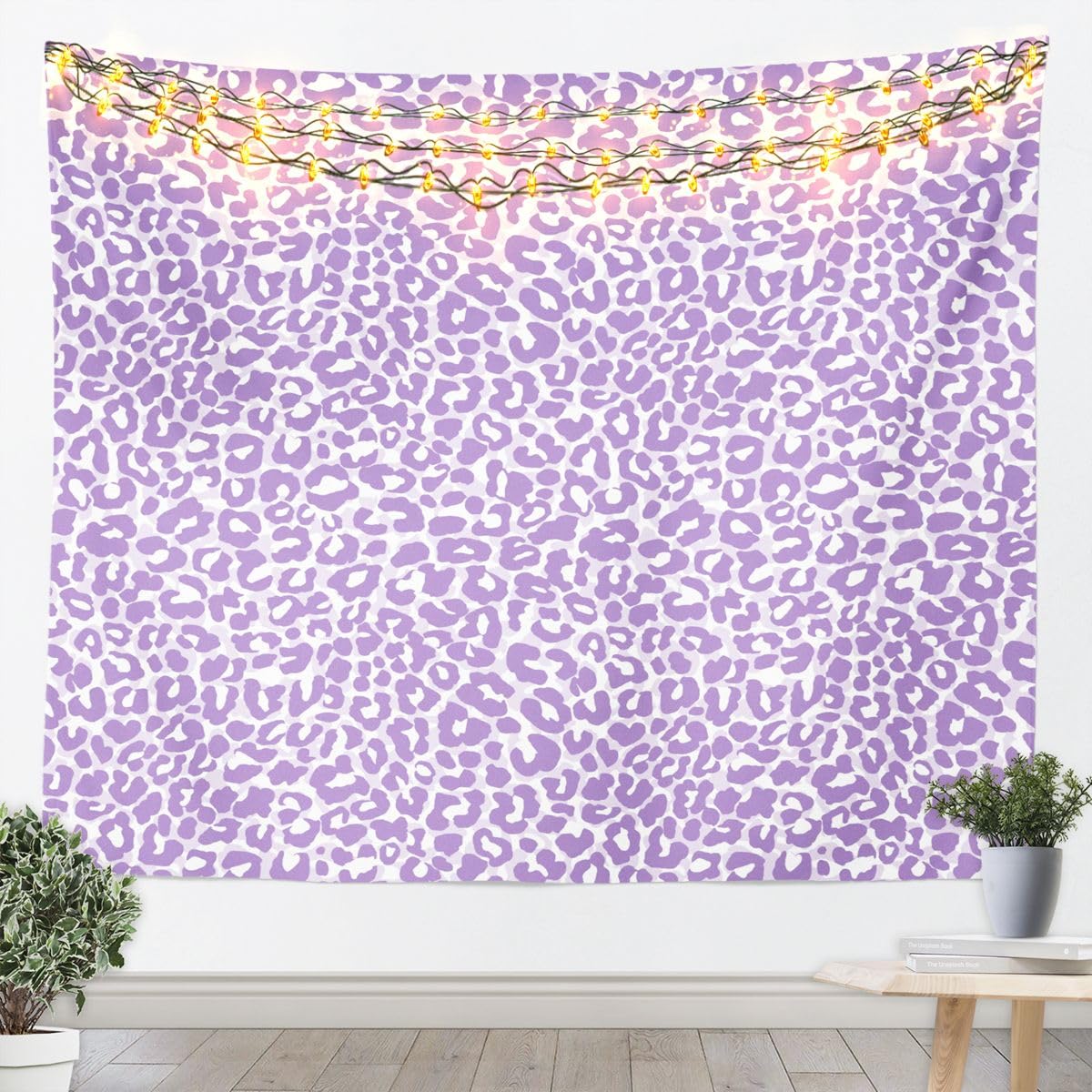 Erosebridal African Cheetah Tapestry For Bedroom Aesthetic,Leopard Print Tapestry 59x82,Grey Animal Skin Wall Hanging,Wildlife Wall Tapestries