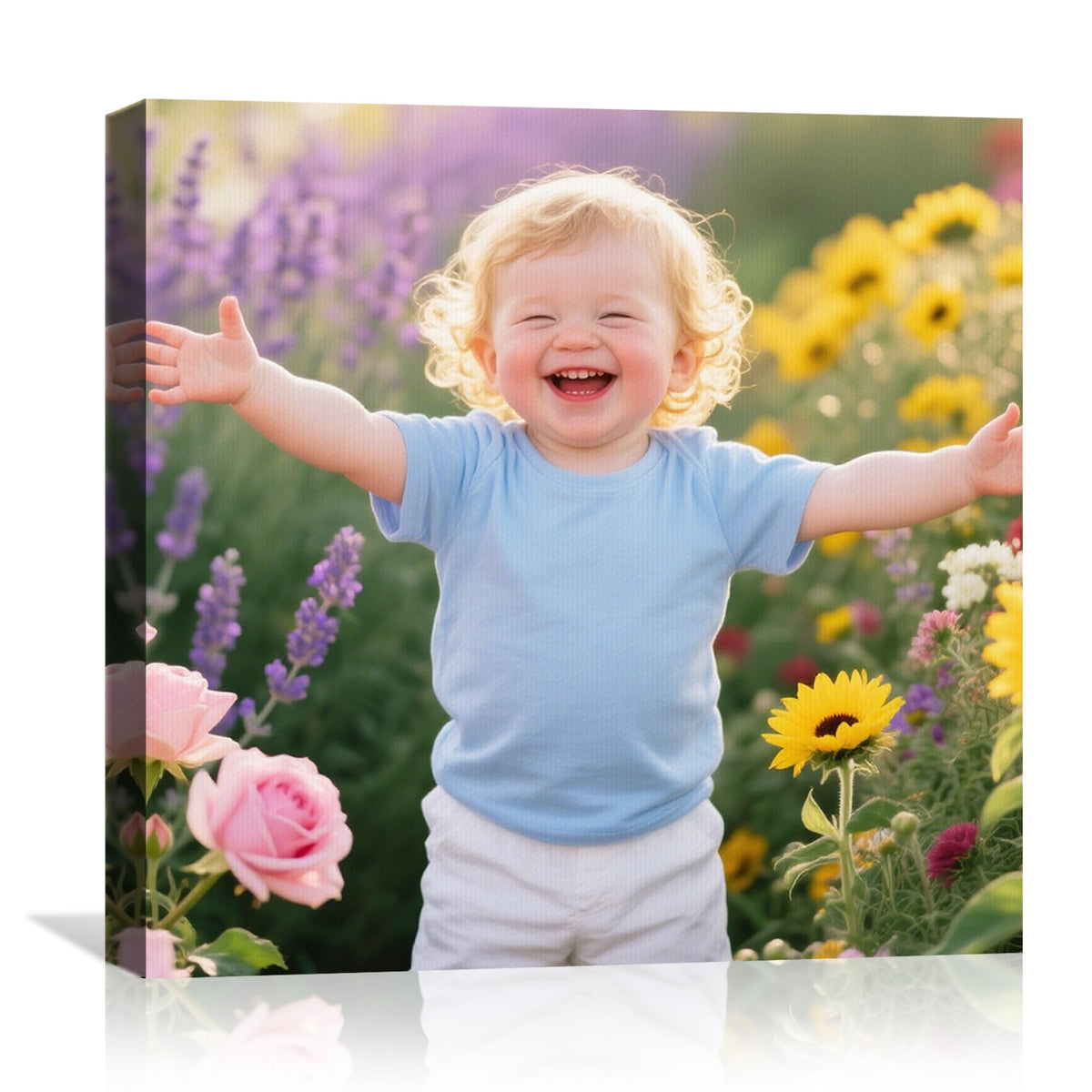 Ship Next Day Custom Canvas Prints with Your Photos Personalized Canvas