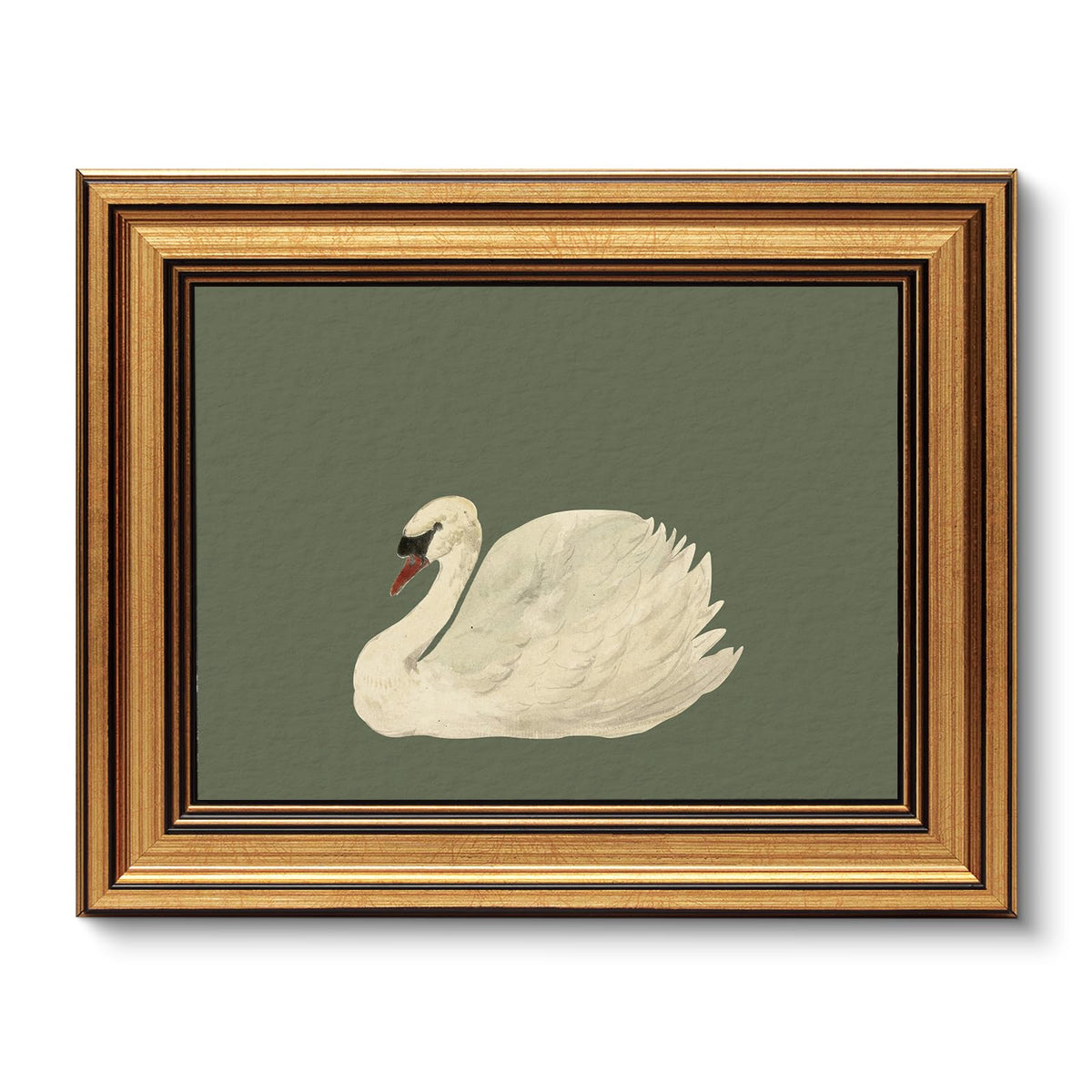 VIYYIEA Vintage Gold Framed Wall Art – Hummingbird Sketch Prints, 8x10 IN