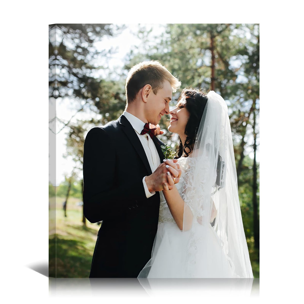 Custom Canvas Prints with Your Photo, Personalized Picture Wall Art 8x10in