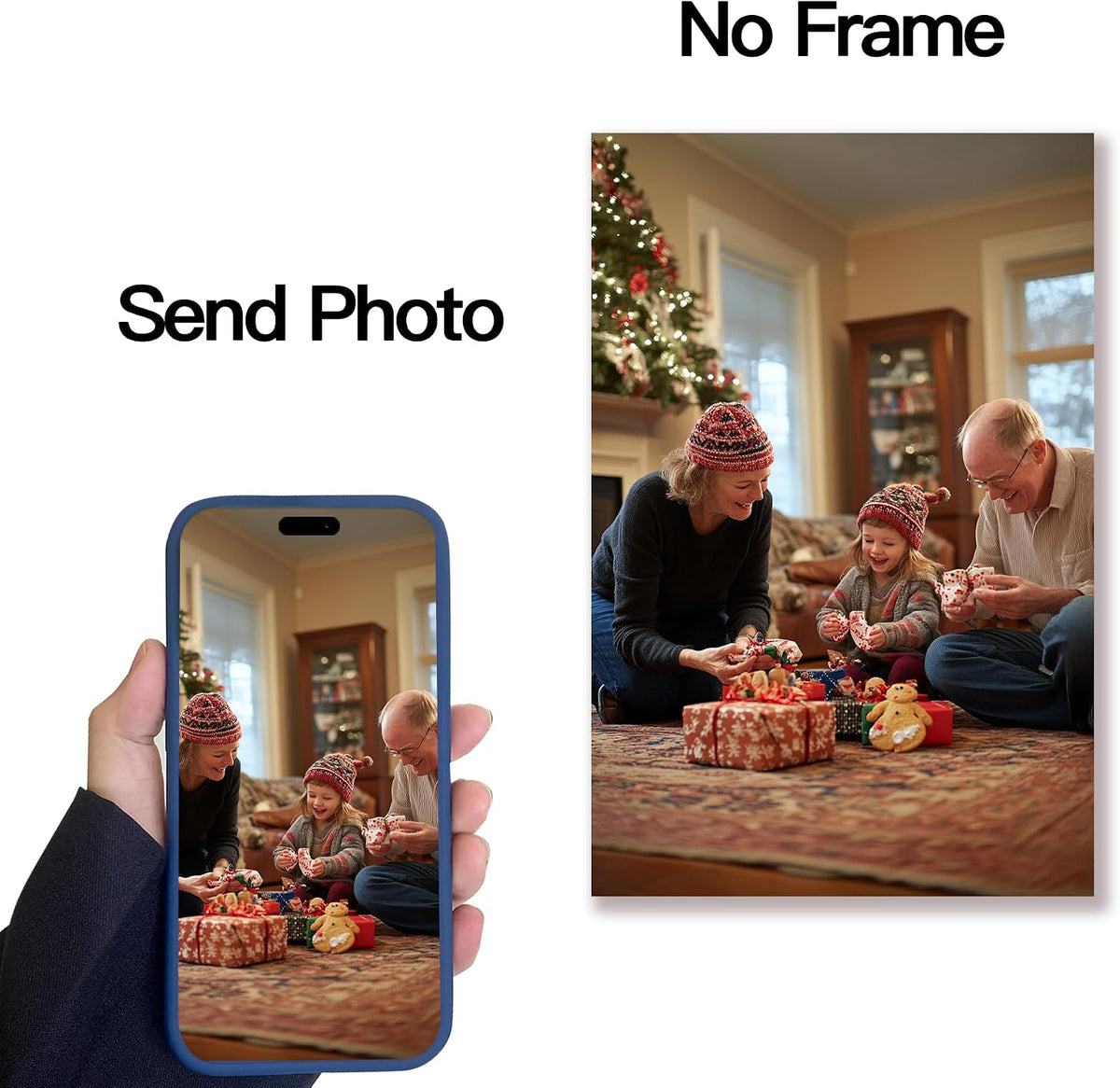 Custom Posters Print, Upload Your Images/Photos - Personalized Pictures Customized Photo (24L x 36W)