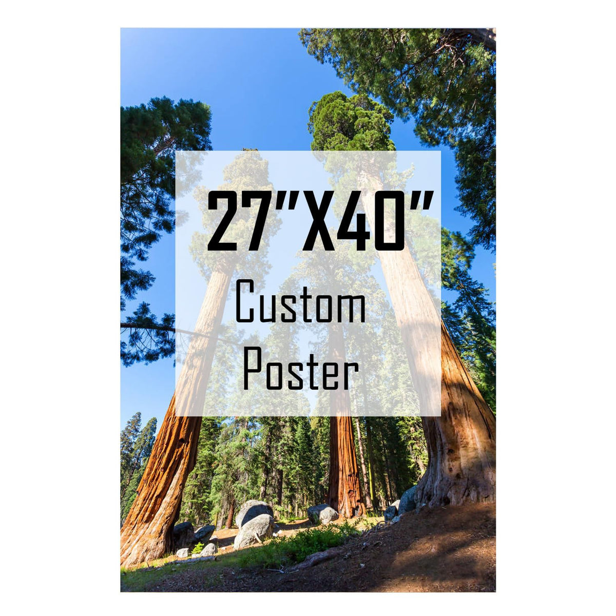 ZXDZSM Personalized Custom Canvas Poster(Unframe,24"X36"): Upload Your Image/Photo - Custom Personalized Photo to Poster Printing, Wall Art Prints ﻿
