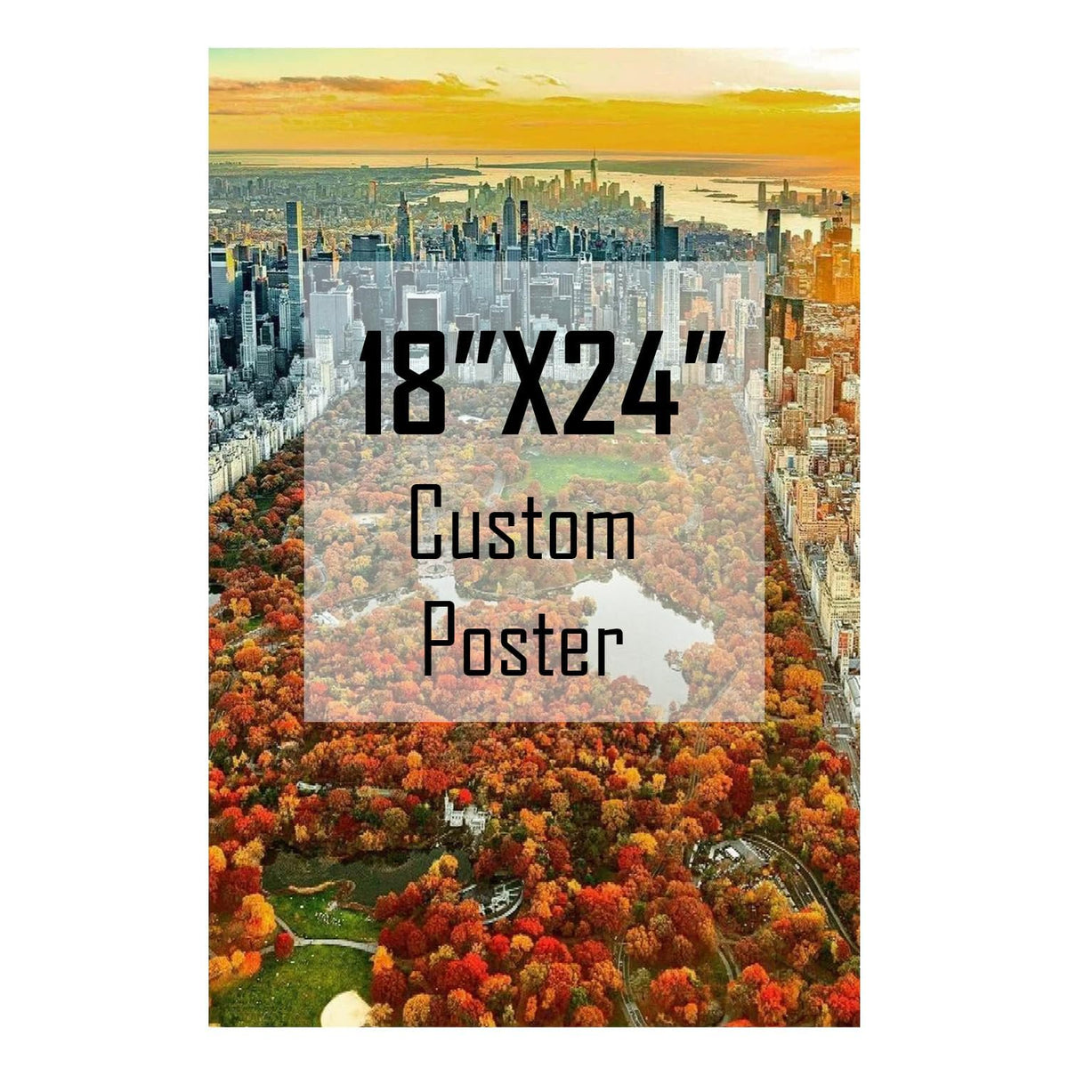 ZXDZSM Personalized Custom Canvas Poster(Unframe,24"X36"): Upload Your Image/Photo - Custom Personalized Photo to Poster Printing, Wall Art Prints ﻿